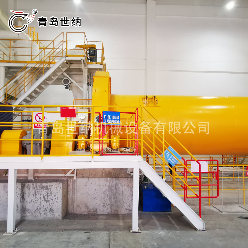  【青島青青草网站】超微玻（bō）璃用球磨分級生產線（xiàn） 