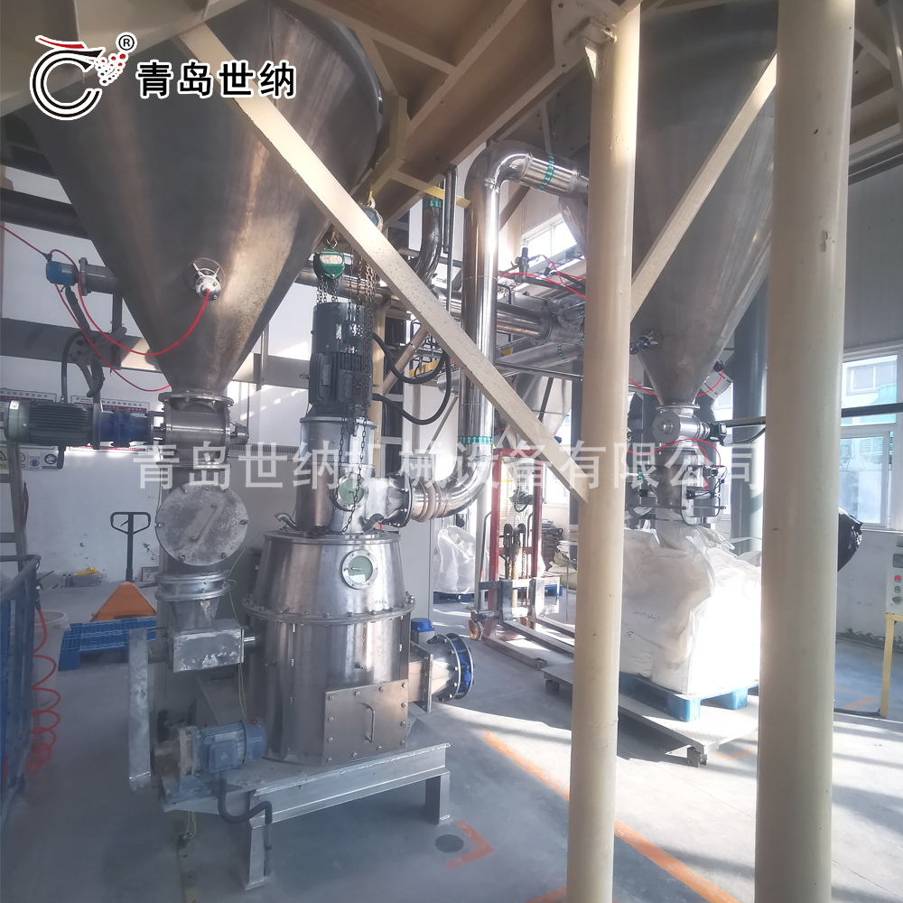  青島鈦白粉超微機械粉碎（suì）生產線 